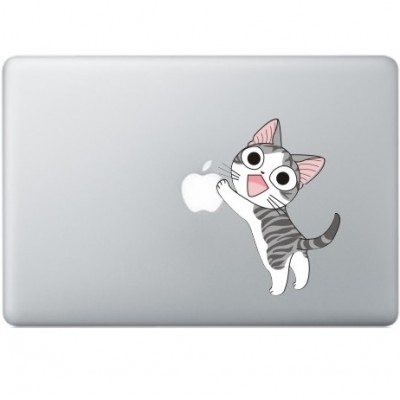 Happy Cat MacBook Decal Full Colour Decals